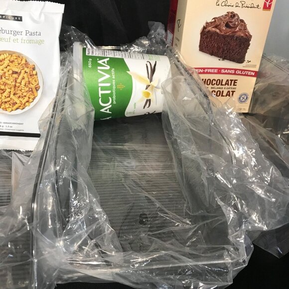 Set of 4 Fridge Storage Box Kitchen Organizer Case Bin Stackable Container Tray - Picture 6 of 10